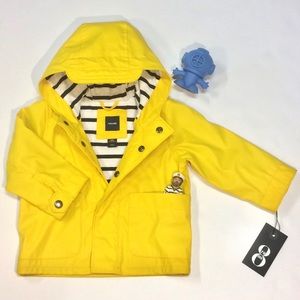 Gap Baby Jersey-lined Fisherman Yellow raincoat